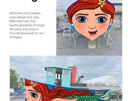 #90 cho Create Cartoon Character to be painted onto small tug boat bởi Beena111