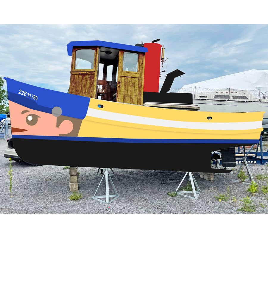 
                                                                                                                        Конкурсная заявка №                                            131
                                         для                                             Create Cartoon Character to be painted onto small tug boat
                                        