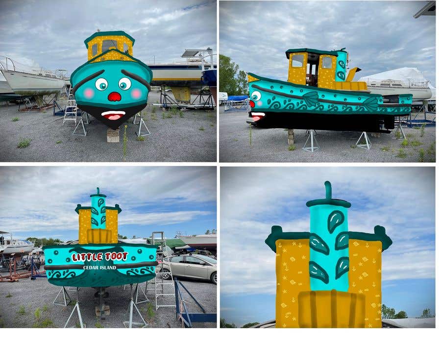 
                                                                                                                        Конкурсная заявка №                                            121
                                         для                                             Create Cartoon Character to be painted onto small tug boat
                                        