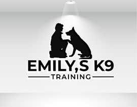 nº 25 pour Build me a logo for Emily’s k9 Training par janaabc1213 