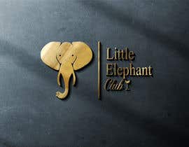 Nro 48 kilpailuun Logo for Little Elephant Club käyttäjältä Zikoart53