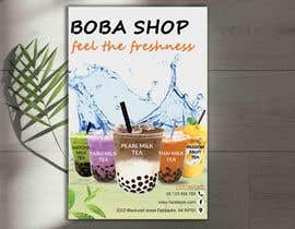 #37 for Boba Shop Poster by creativebishal