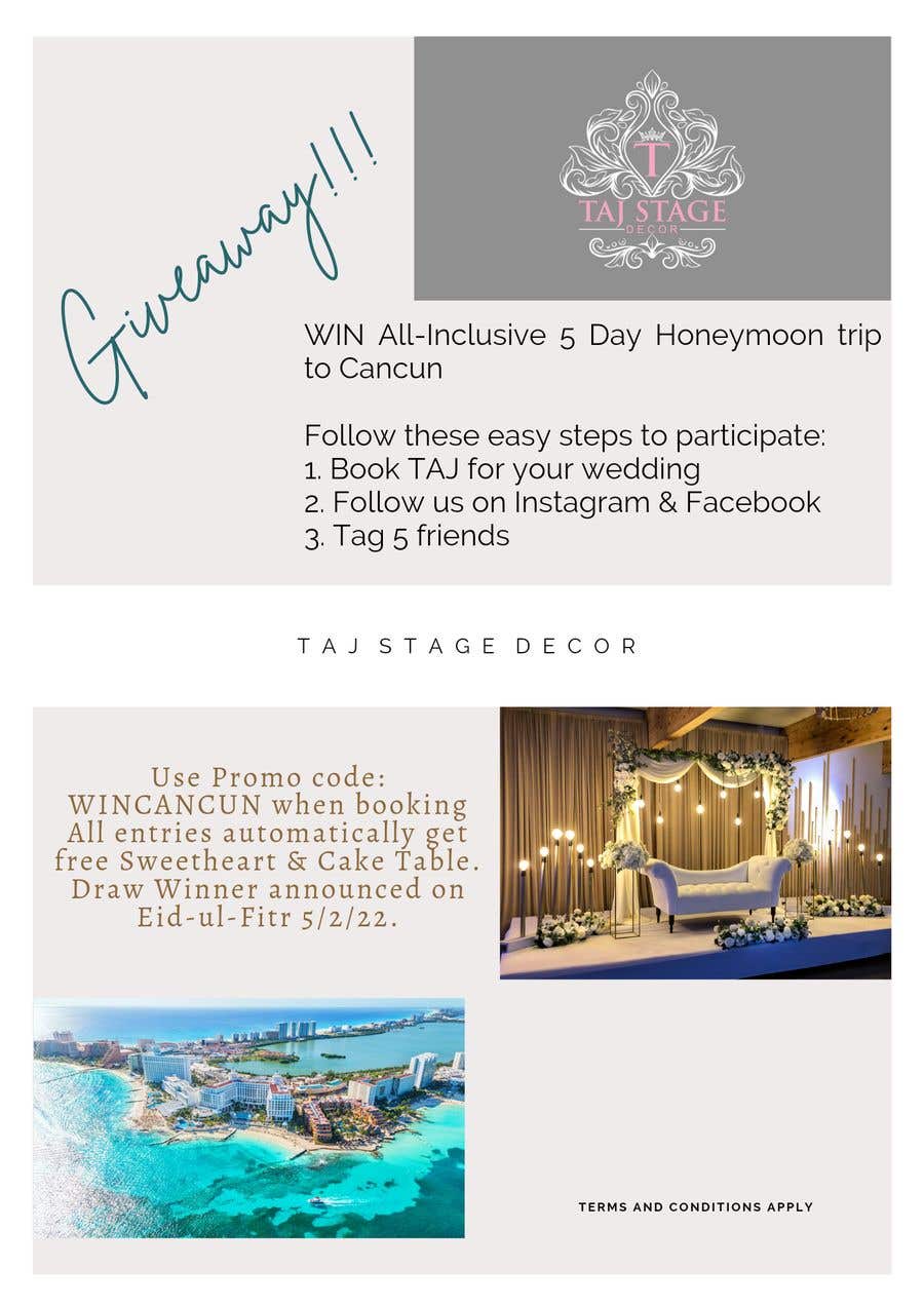 
                                                                                                                        Bài tham dự cuộc thi #                                            72
                                         cho                                             Create Giveaway Flyer Ad for Instagram
                                        