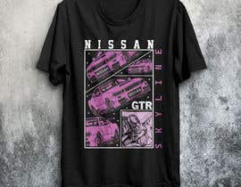 ANTuhin1996님에 의한 Nissan Sports Car T-Shirt Design: Nissan Skyline GTR &amp; Nissan 350Z을(를) 위한 #142