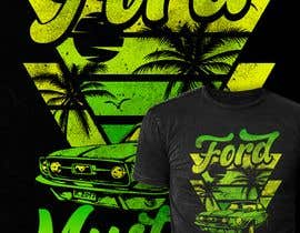 #276 for Ford Mustang Sports Car T-Shirt Design by SayemProdhan