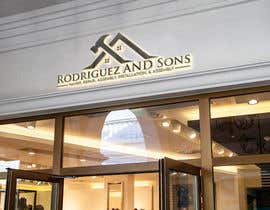 nº 598 pour Rodriguez and Sons Logo par najma966333 