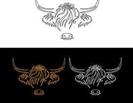 #6 cho Highland cow Tattoo design bởi mdshossain53