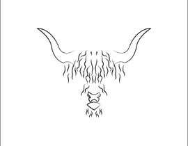 #23 cho Highland cow Tattoo design bởi GWCBiyanka