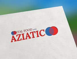 #264 for Make me a logo that says “ITAL FOOD with AZIATIC” by tanvirmahmud2