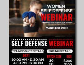 #33 for Women Self Defense Webinar Marketing Mailer by fatimaC09