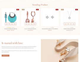 Nro 81 kilpailuun Design an interactive Jewellery Website käyttäjältä msthafsaakter