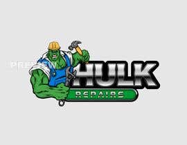 #268 untuk Hulk Repairs Logo oleh ipunggracer37