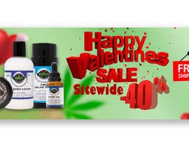 #49 for Valentines Day Sale Banner for Online CBD Store by bellalbellal25