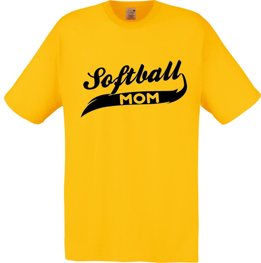 Inscrição nº 15 do Concurso para                                                 Design a T-Shirt for softball moms
                                            
