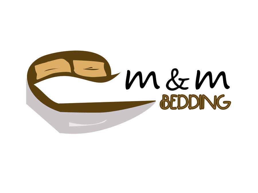 Tävlingsbidrag #5 för                                                 Design a Logo for M&M Bedding
                                            