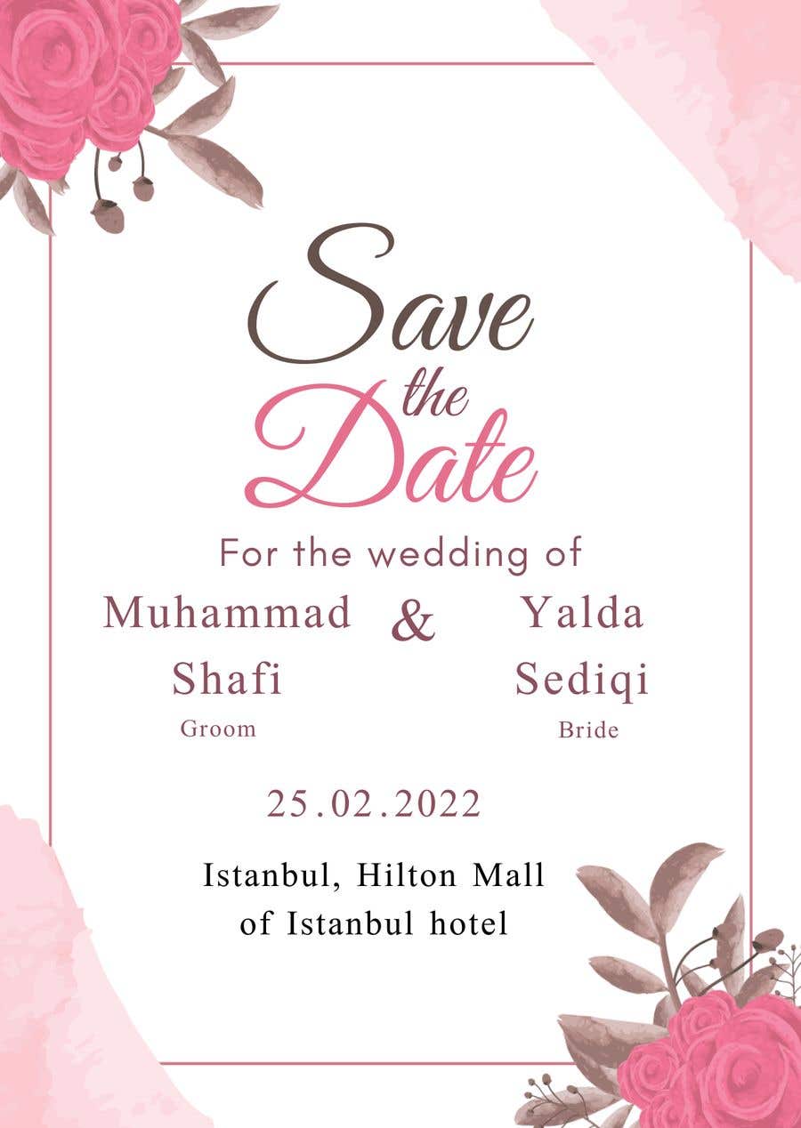 Entry #21 by muhammadbilalch3 for Animated Wedding Invitation Card |  Freelancer