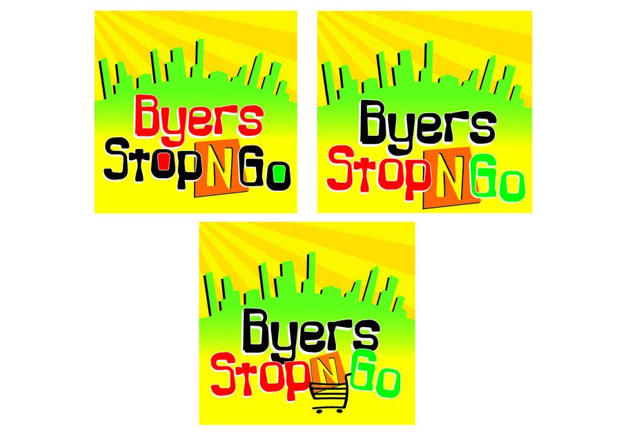 Natečajni vnos #40 za                                                 Logo Design for Byers Stop N Go
                                            
