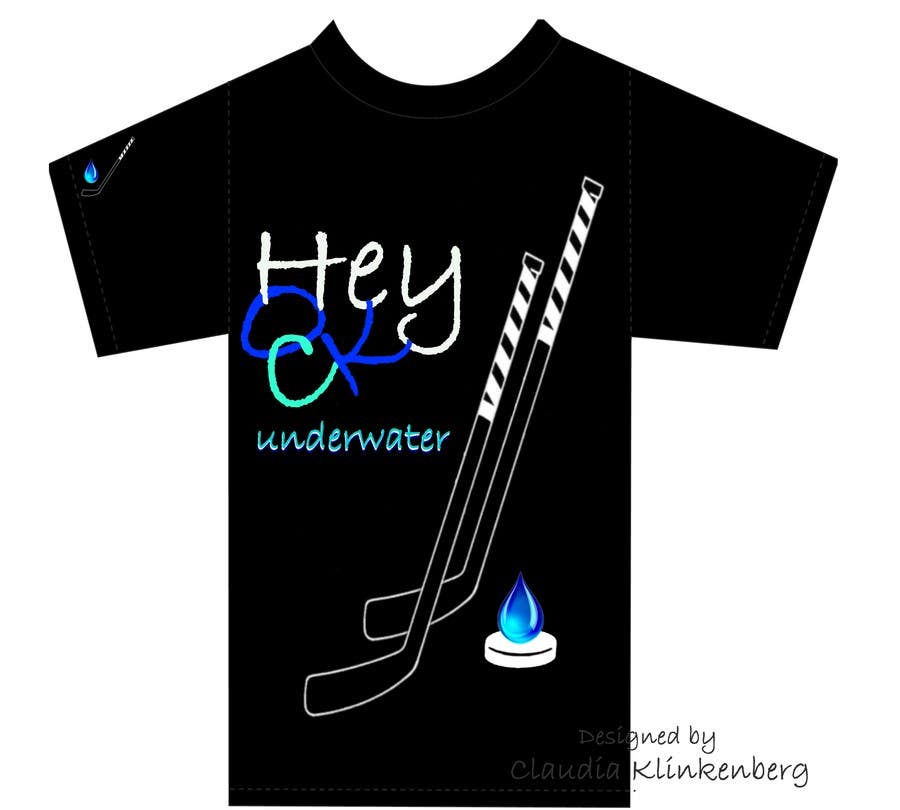 Kilpailutyö #17 kilpailussa                                                 Do a t-shirt for Underwater Hockey
                                            