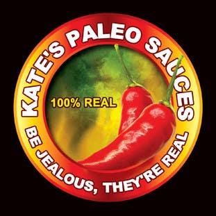 
                                                                                                                        Inscrição nº                                             29
                                         do Concurso para                                             Design a Logo for Kate's Paleo Sauces
                                        