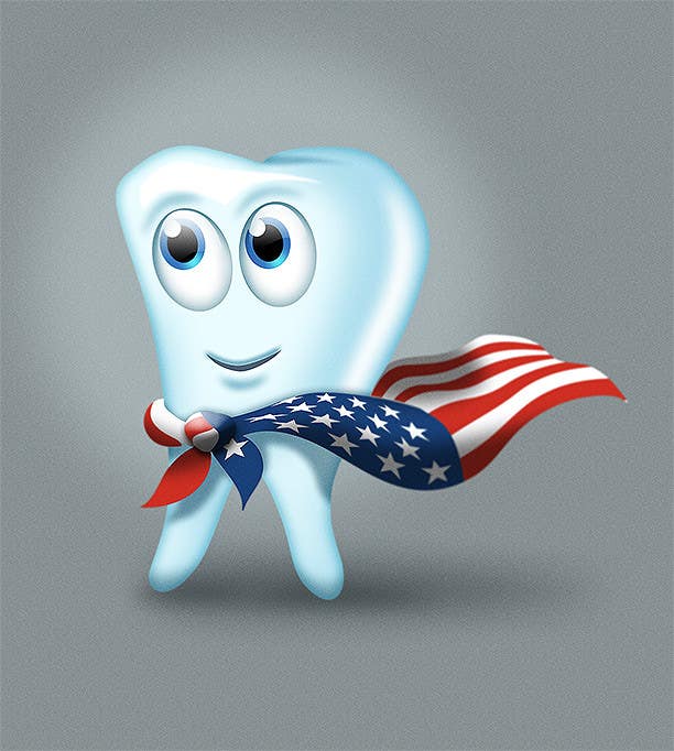 
                                                                                                                        Proposition n°                                            4
                                         du concours                                             Tooth with American flag
                                        