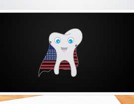 nº 3 pour Tooth with American flag par AlyDD 
