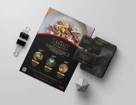 Nro 200 kilpailuun business card and Flyer for new restaurant käyttäjältä sabira1210