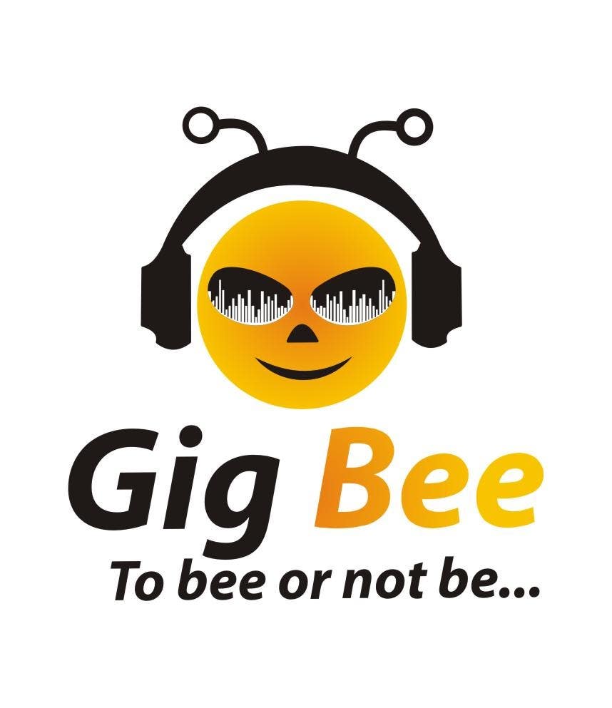 #183. pályamű a(z)                                                  Logo Design for GigBee.com  -  energizing musicians to gig more!
                                             versenyre