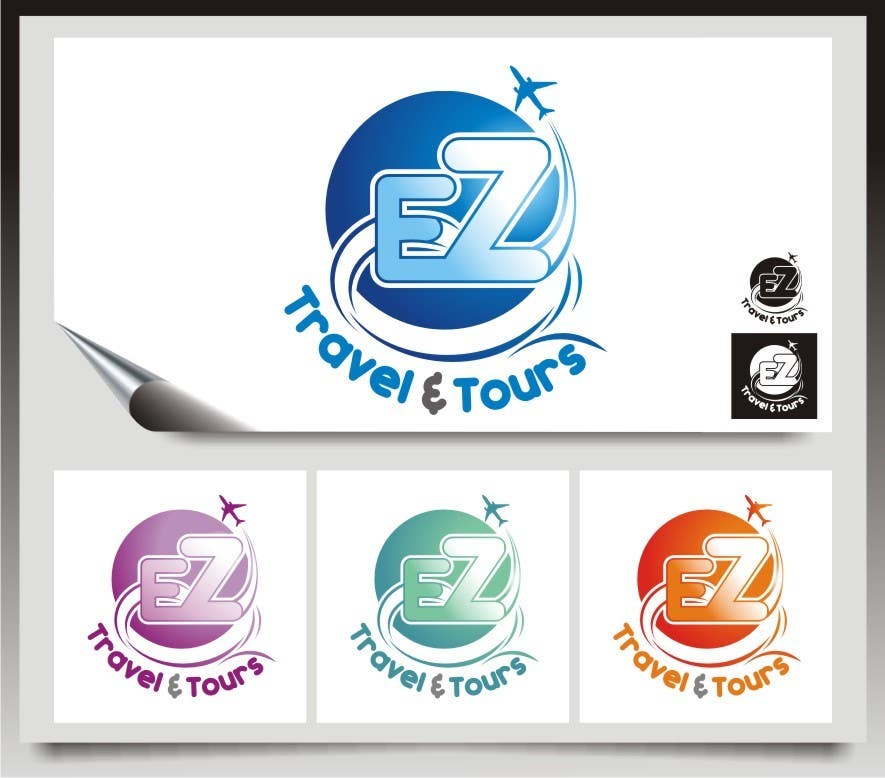 Penyertaan Peraduan #268 untuk                                                 Design a Logo for EZ Travel & Tours
                                            