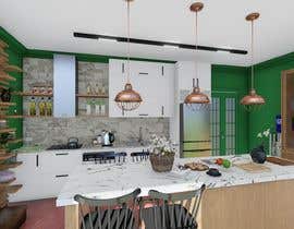 axelcoolsoft tarafından I need a 3D kitchen inside pictures of a house in different point of view için no 14