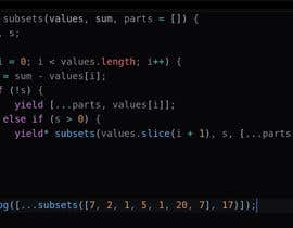 nº 19 pour Write a simple javascript program/algorithm par isedgar 