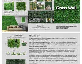 Nro 109 kilpailuun Broacher for grass wall /plant wall käyttäjältä eduralive