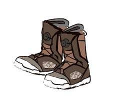 #14 for Ski Boots Illustration by libin11021