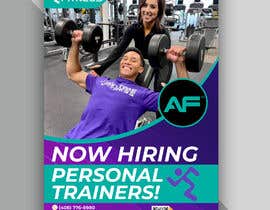 #79 cho Professional &quot;Now Hiring Personal Trainers&quot; Signage (1-Sided) - Urgent! bởi alakram420