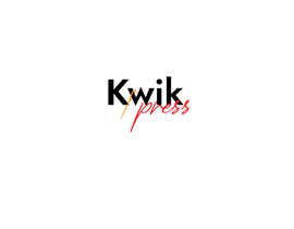 #39 untuk Logo for KwikPress oleh dewyu