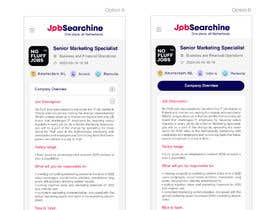 hi10info tarafından Design our mobile version of our job section için no 15