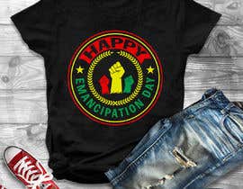 #166 for Tshirt Design-Emancipation Day af rongoncomputer