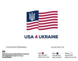 #212 for Create a logo for USA 4 UKRAINE non-profit organization by Debasish5555