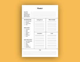 #24 para Design a notepad planner por sonalsarwa99