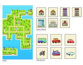 #28 untuk Design a cartoon graphics layout for a delivery game app oleh drawforyou