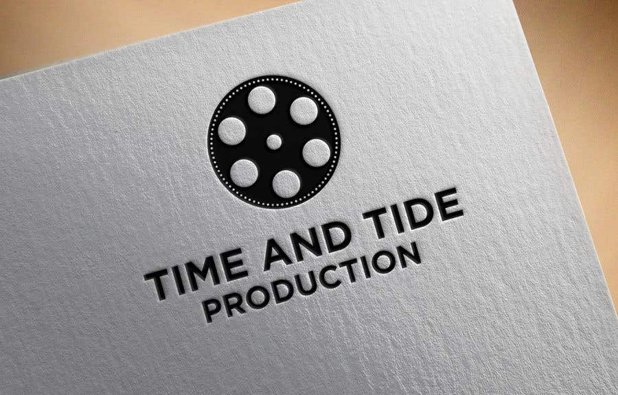 Kilpailutyö #17 kilpailussa                                                 Create a logo for a production house named "Time &tide "
                                            
