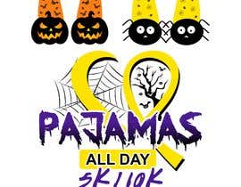 #29 cho Halloween Themed 5K/10K Pajama Race Logo bởi sripathibandara