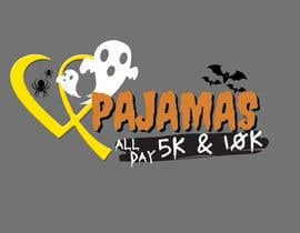 #24 cho Halloween Themed 5K/10K Pajama Race Logo bởi synajwajamalij