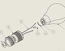 #2 для exploded drawing of a bulb от Taha216