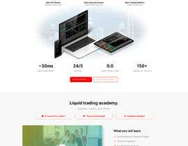 #33 для Forex Landing Page One Page Website - READ DESCRIPTION от faridahmed97x