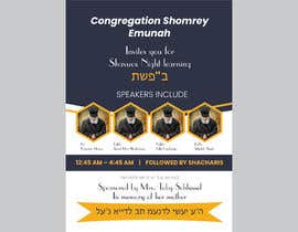 #66 для Design a Flyer for an Event (Shavuos Learning 2022) от sshajib63
