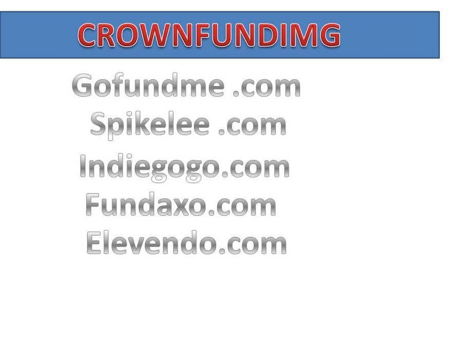 Kilpailutyö #50 kilpailussa                                                 CrowdFunding-Name
                                            