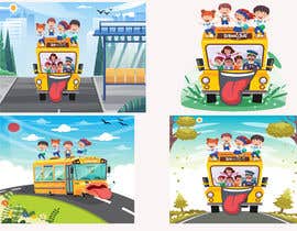 Nro 36 kilpailuun Artist Needed- School Bus Adventure Park Logo käyttäjältä Benammoh