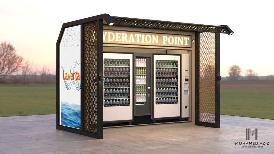 
                                                                                                                        Konkurrenceindlæg #                                            14
                                         for                                             Build 3D design for outdoor vending machine
                                        