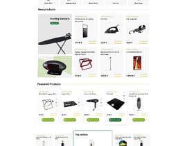 Nro 76 kilpailuun New design for home page of Ecommerce website käyttäjältä Saheb9804