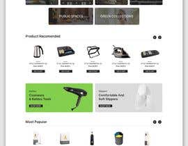 Nro 12 kilpailuun New design for home page of Ecommerce website käyttäjältä Crackerm1101